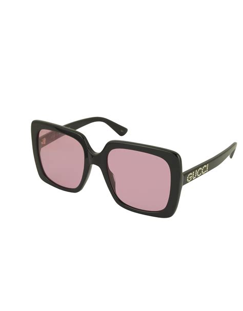 gucci sunglasses gg0418s 001|Oversize rectangular sunglasses .